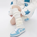 Белые гетры, демисезонный комплект, зимние носки, осенние