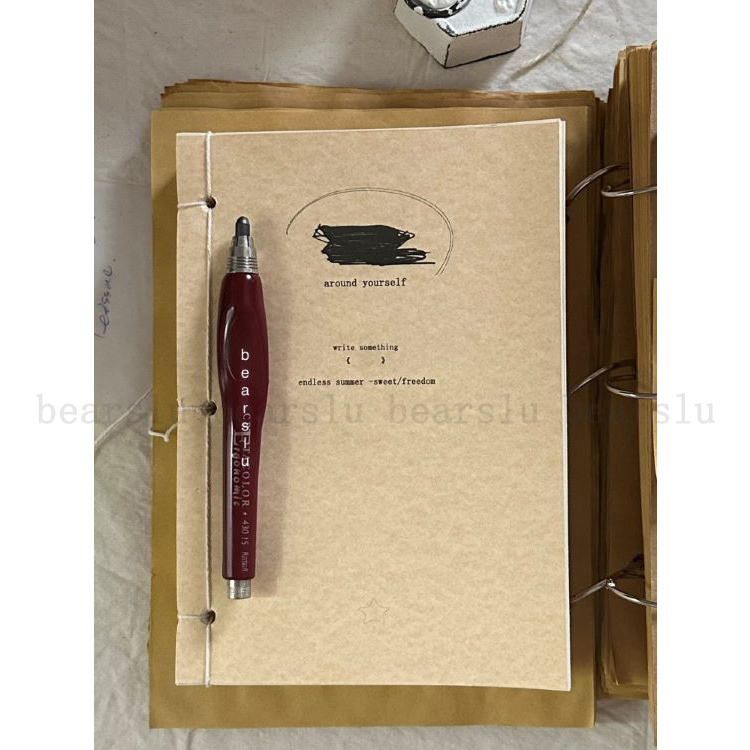 Sold Out and Removed from the Shelves (Aroundyourself) Fold-Out Pages/Original/A5 Small Notebook【Handmade Notebook】 Sold Out and Removed from the Shelves (Aroundyourself) Fold-Out Pages/Original/A5 Small Notebook【Handmade Notebook】