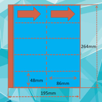 b5 loose-leaf 26-Hole 9-hole small-in-charge Shen Water Marc bubble Mart blind box 100 card 10 card page