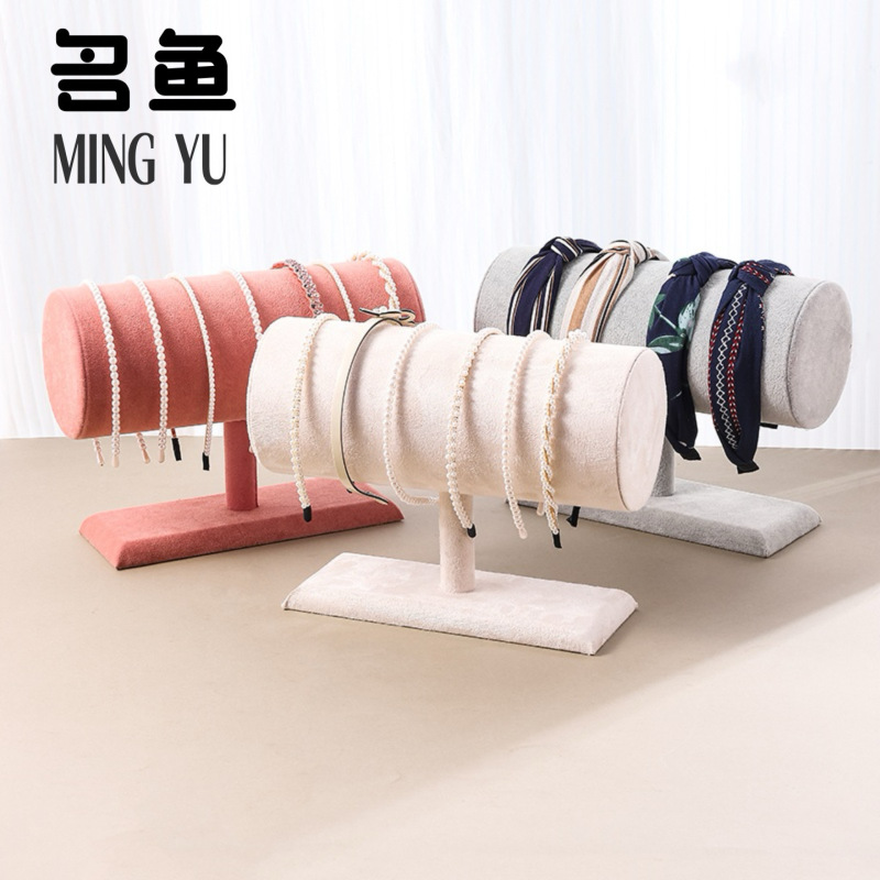 Velvet Headband Holder, Hairband Organizer, Hair Accessory Display Stand, Jewelry Stand, Display Props, Display Rack
