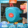 Automatic retractable recycling water pipe car Outdoor garden watering water gun nozzle Wall-mounted water pipe storage shelf hose reel