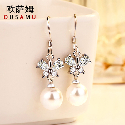 【可签到】S925纯银耳环一对