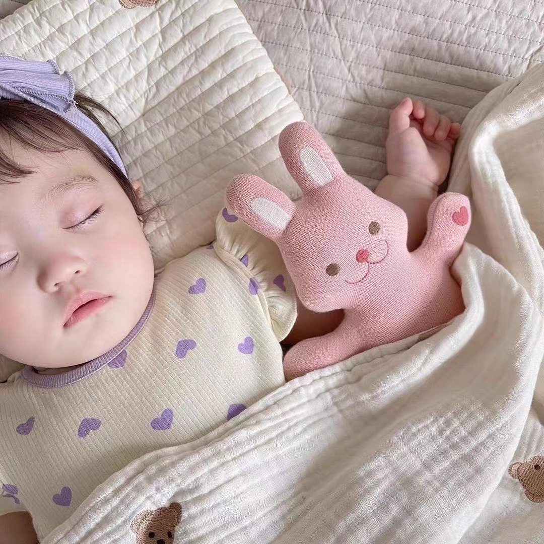 Korean net red with baby rabbit pacifies doll children's room with sleeping cloth doll