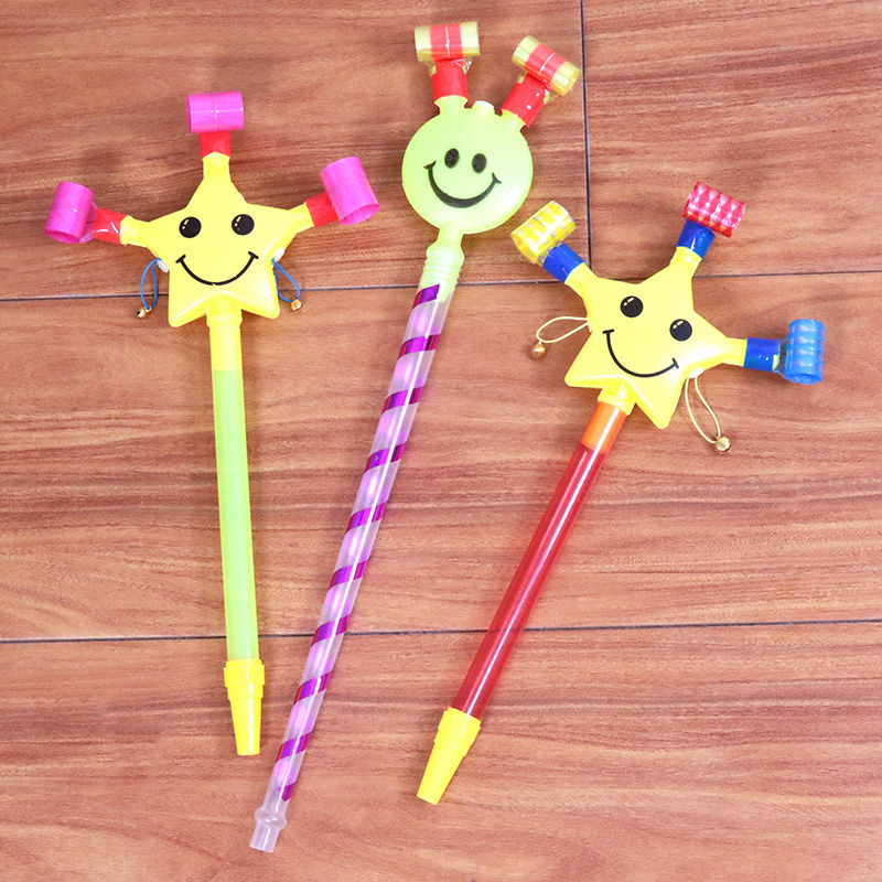 Whistles Children Kindergarten Whistleblowing Telescopic Dragon Roll Toy Baby Keisei Trumpeter Whistles Child Toys Innocuous