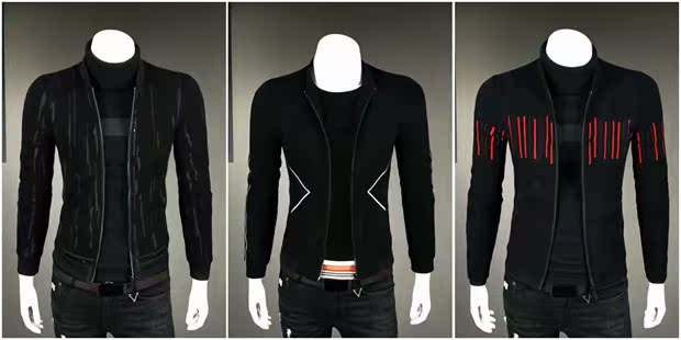 Áo khoác mùa đông châu Âu áo khoác da nam mới áo khoác nam Áo khoác mỏng cho nam áo khoác trẻ trung áo khoác da PU cardigan nam