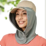 Японская дорожная кепка, быстросохнущая съёмная штора, защита от солнца, с защитой шеи, защита от ультрафиолета, впитывает пот и запах