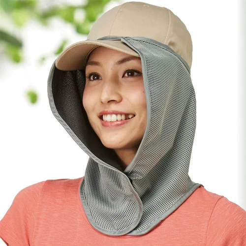 Японская дорожная кепка, быстросохнущая съёмная штора, защита от солнца, с защитой шеи, защита от ультрафиолета, впитывает пот и запах