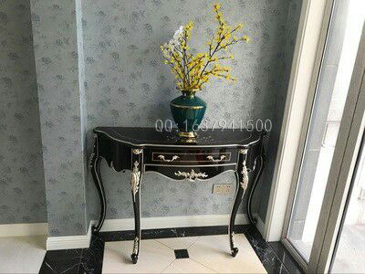 Châu Âu Pháp rắn đồ nội thất gỗ mun tân cổ điển sơn đàn piano ZB91 hiên tủ một số khuyến mãi hạn chế 2999 - Bàn / Bàn bàn gỗ nguyên khối