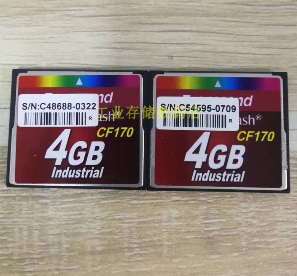 Transcend Transcend CF card 4G industrial grade memory card CNC machine tool Military equipment TS4GCF170