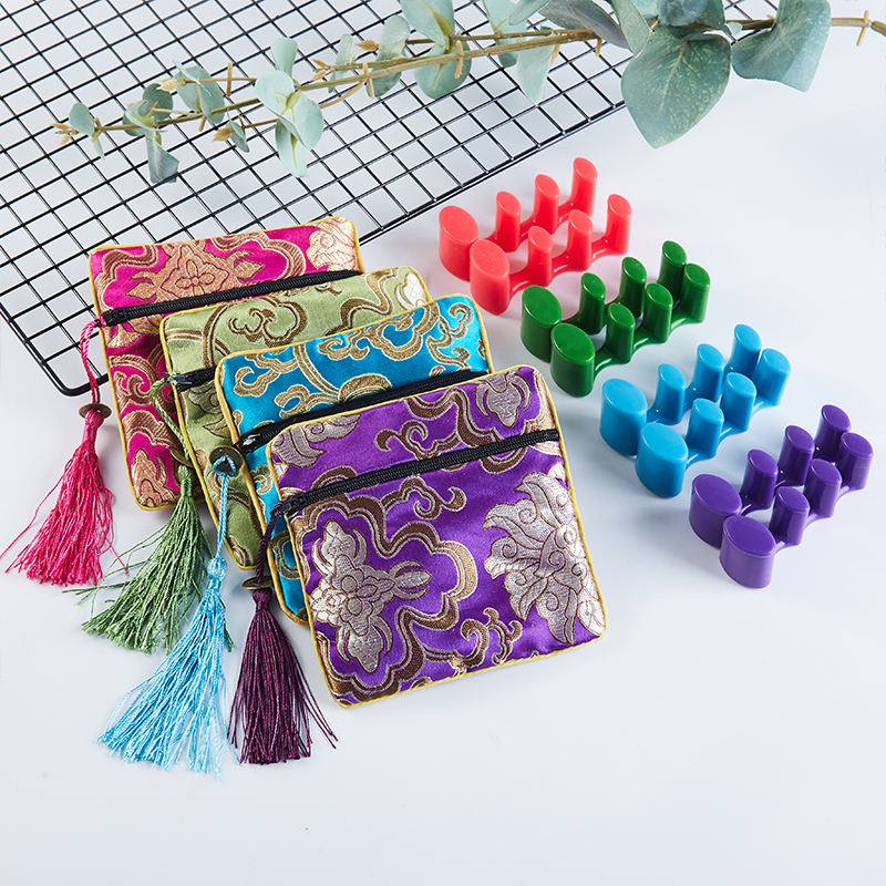 Professional Yoga Toe Splitter Ayyinger Yoga Toe Corrector Toe Overlap Separator Pair Pack