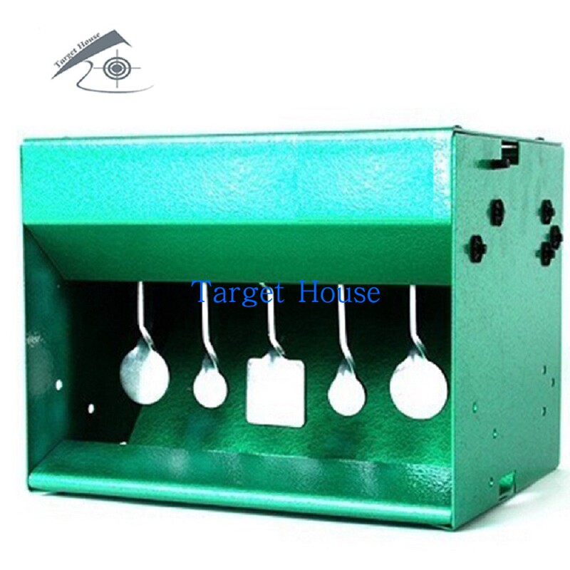 【Target House】High-Sensitivity Reset Target Box for Shooting Practice, Special Automatic Reset Target Box for Metal Targets