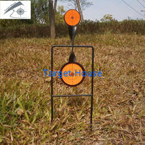 (Target House)9mm or 4mm multi-choice thickened shooting practice metal target two target pieces