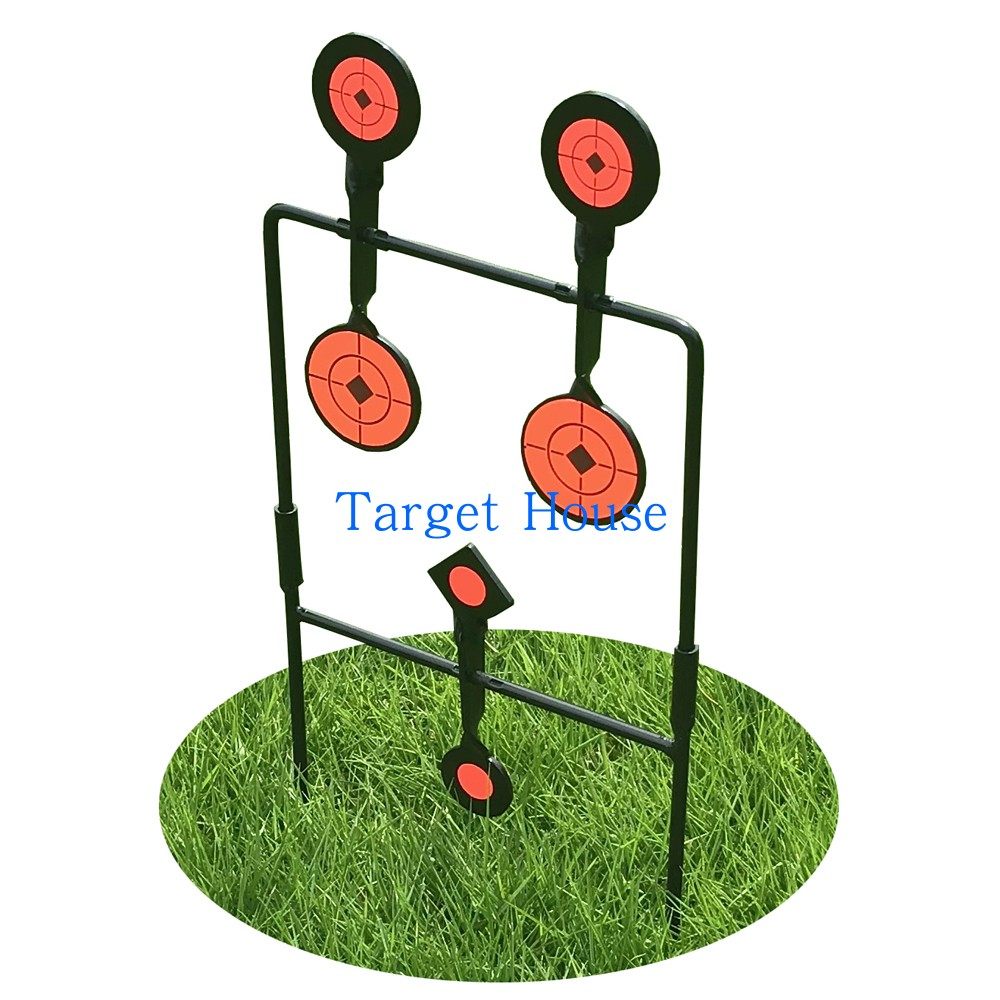 (Target House) 6 Target Advanced Edition Shooting Exercise Metal Steel Range Round Target