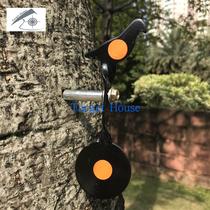 (Target House)Shooting rotating metal practice target Side tree target thickness 3mm