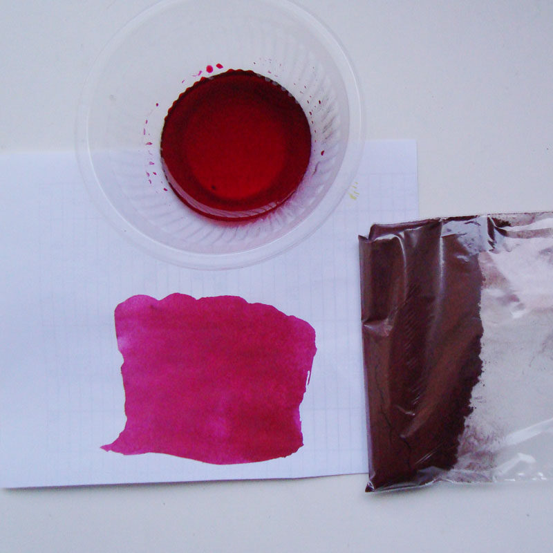 Active new boiled Anshun Batik tie-dye dye production learning three primary colors 50 grams of watercolor hand-painted color