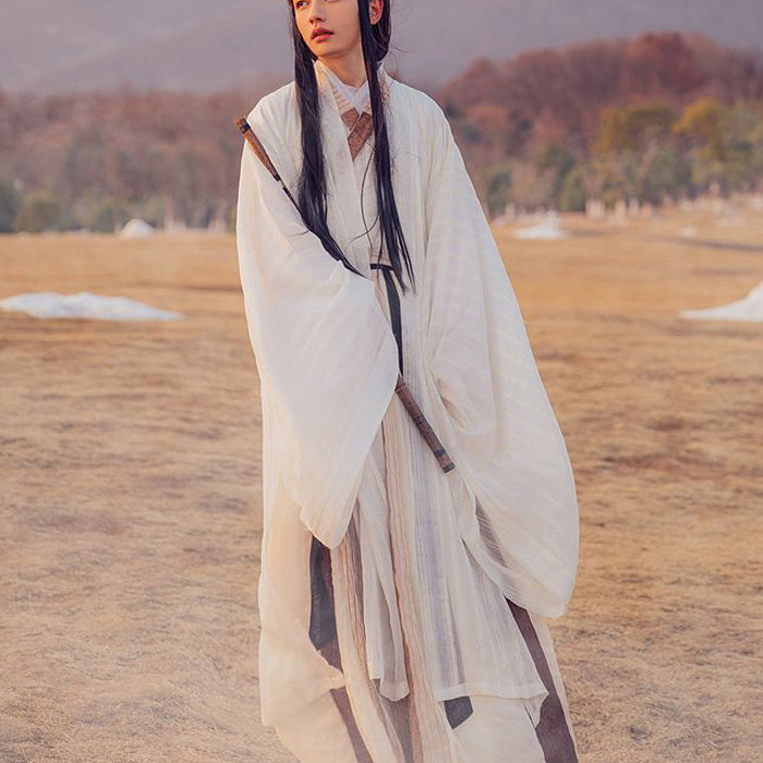 Wei Jin Wind Han clothes lovers male and female Chinese Wind Fairy Air Cougale Breeze-Man Guest Book Raw Son Ancient Dress Suit