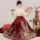 Оригинальный женский костюм Hanfu в китайском стиле, выполненный в стиле Минг, новый китайский стиль, тканый золотой макияж, юбка с цветочным рисунком лошади, повседневный костюм, новинка весны и осени 2025 года mini 3