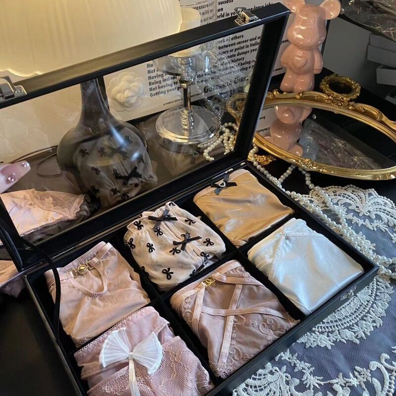 Underwear Storage Box for Home Use, Exquisite Valentine's Day and Birthday Gift for Girlfriend/Boyfriend, Romantic and High-End Gift Box for Underwear
