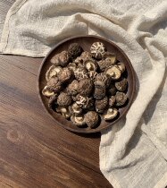 Excellent food high-quality mountain treasures small mushrooms dried goods rich nutrition rich 250g