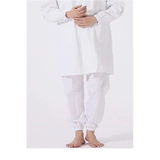 帝御 Униформа врача, белый халат, униформа медсестры подходит для мужчин и женщин, короткий рукав