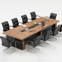 Conference table office desk long table simple modern table and chair combination office furniture negotiation table combination conference room table and chair