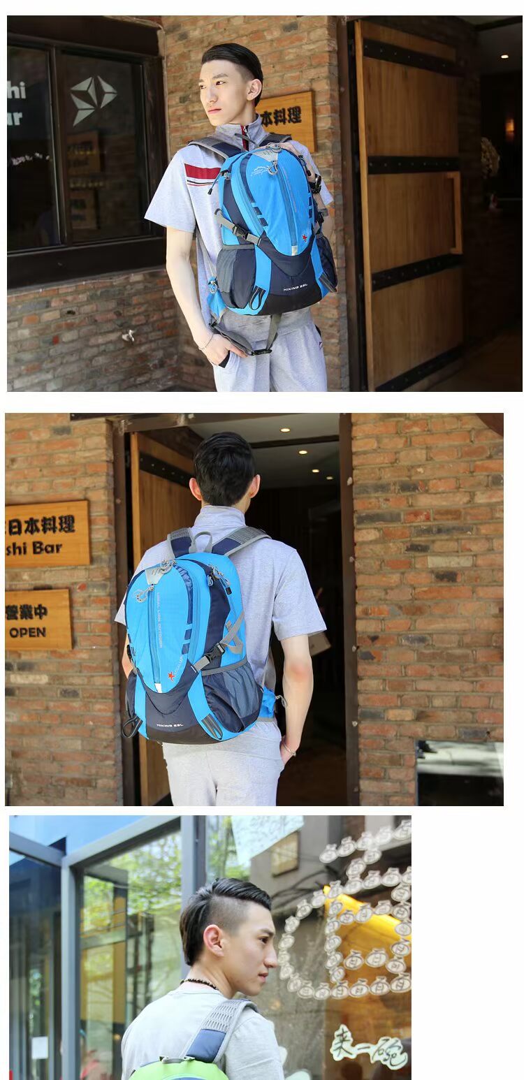 25L ngoài trời ba lô leo núi túi thể thao và giải trí ba lô nam nữ cưỡi túi ba lô túi sinh viên không thấm nước balo nike