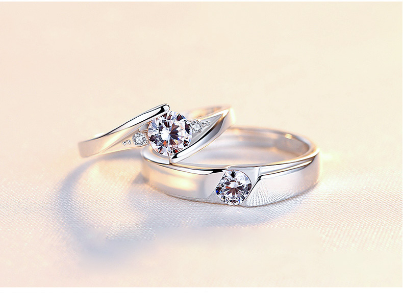 Bague mixte YULUOSHI    en Argenterie - Ref 3088208 Image 15