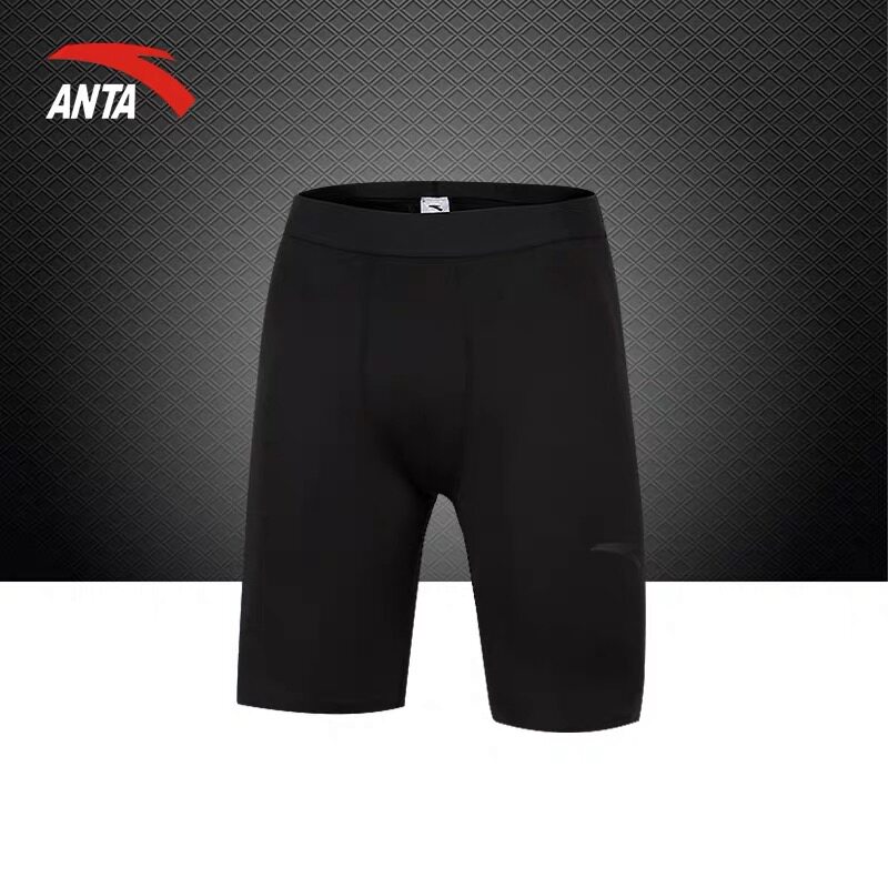 ANTA Anta Tight Pants Men's Soccer Team Basketball Fitness Training Riding Speed Dry 50% Sports Shoveling Jersey Pants