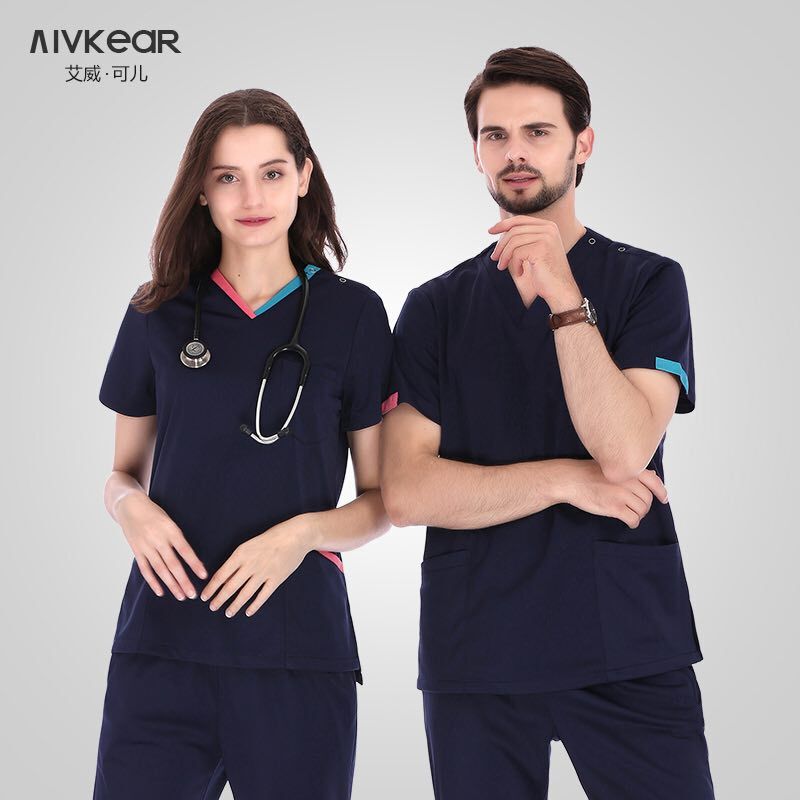 Operating Room Scrub Suits, Nurse Uniforms, Dental Doctor Beauty Work Clothes, Men's and Women's Clothing Sets, High-End