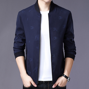 外套秋季2020年中青年夹克秋装上衣秋衣