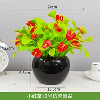 Xiaohong palm+3 имитация фарфорового черного бассейна