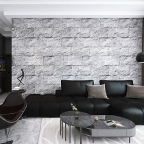 Retro brickwork integrated wall panel Industrial Wind Restaurant Milk Tea Shop Buttoned Board Wall Hairdressier Wall Skirt Wall Panel Waterproof