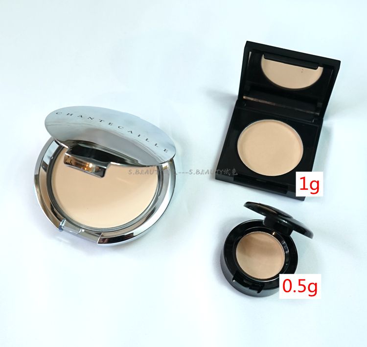 Chantecaille Chantecaille clear wet and dry powder test color test kit