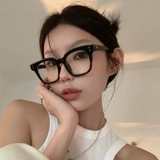 Ретро черная рама квадратная квадратная форма