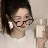 Черно -рамка очки Su Yan Mesopia Mroyopia можно использовать для женского усовершенствования