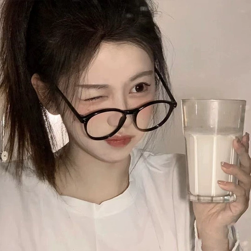 Черно -рамка очки Su Yan Mesopia Mroyopia можно использовать для женского усовершенствования