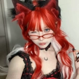 Красные очки, ретро комиксы для школьников, косплей, оптика