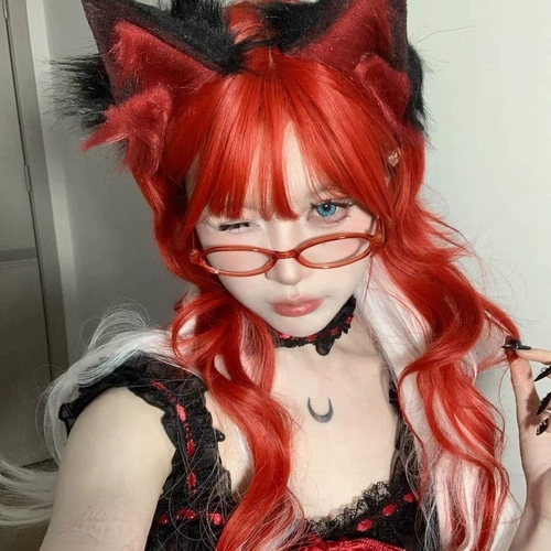 Красные очки, ретро комиксы для школьников, косплей, оптика