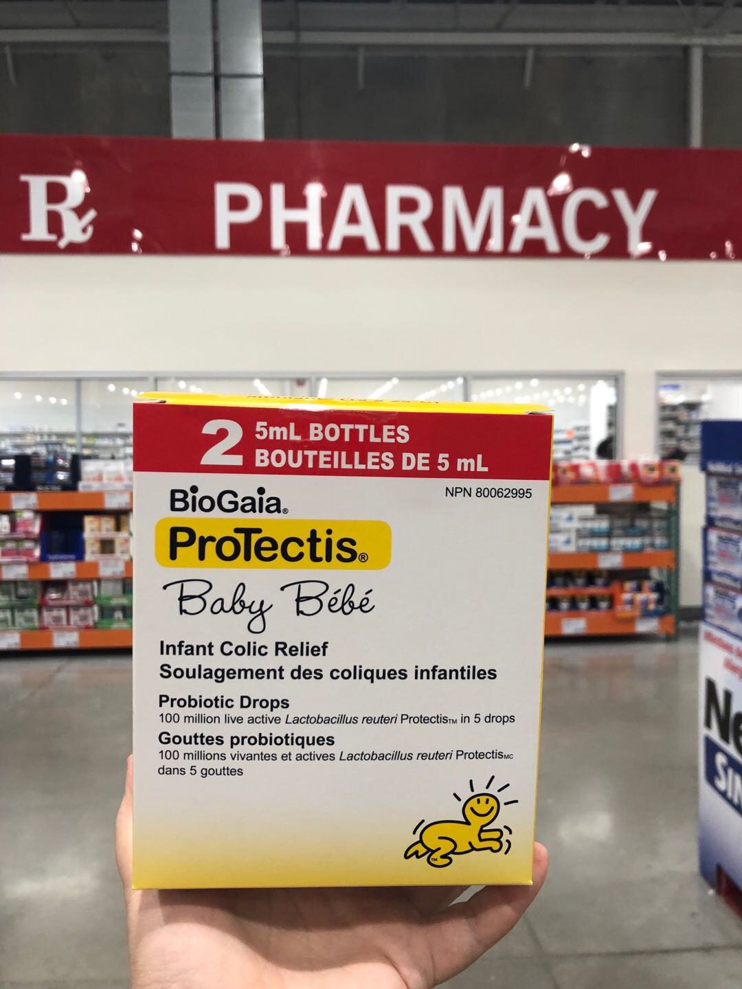 Canada BioGaia Baio Infants and young children probiotic Lactobacillus reuteri 5ml*2 bottles