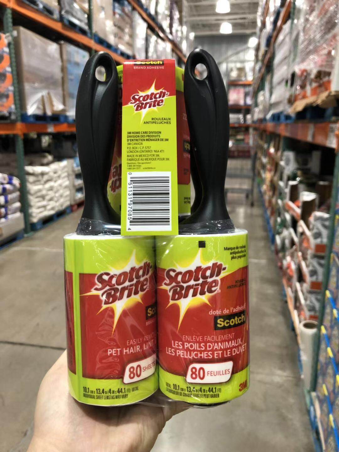 Canada Scotch Sticky Hair Roll Magic Cleaning Rolls 5 Only (400 sheets)