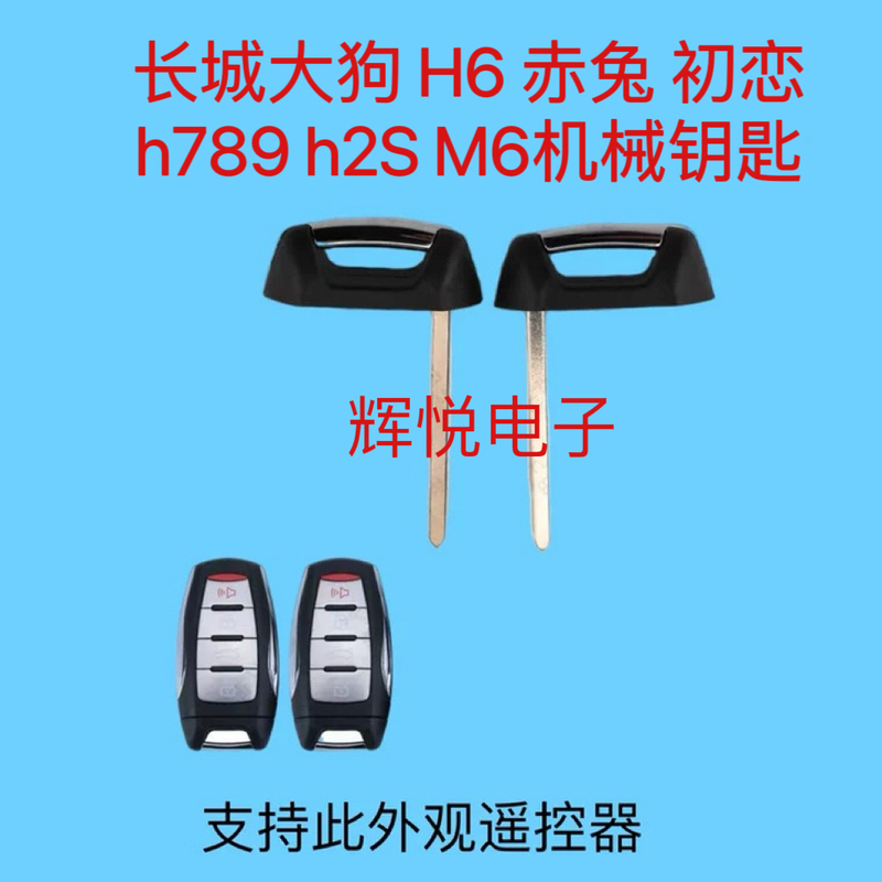 Suitable for Great Wall H7 H8 H9 Smart Card Small Key Great Wall H2S New H6M6 Smart Remote Control Mechanical Small Key