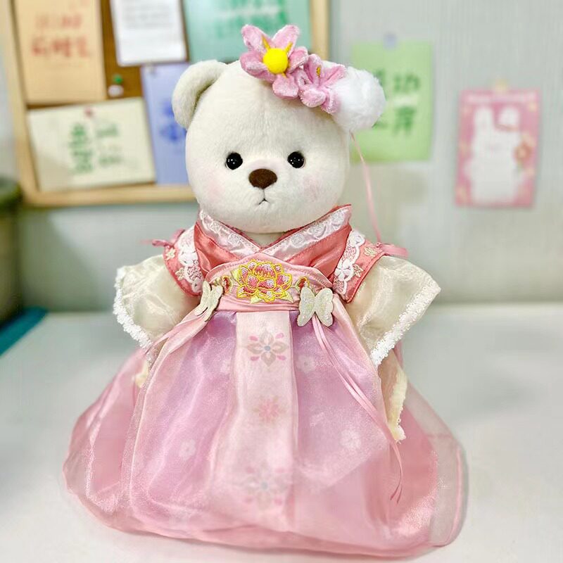棉花娃娃/毛绒玩具娃衣 s号星黛露衣服中秋节着替中国风连衣裙古装汉服古代娃衣替换服装