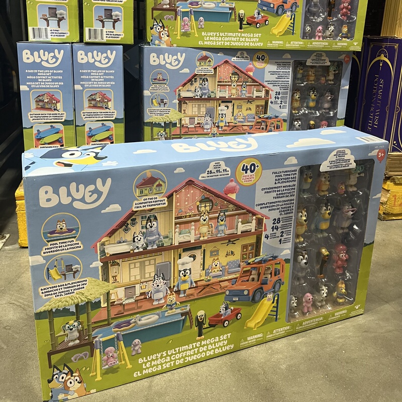 Sam's Authentic Bluey House Set Deluxe Edition Building Block Toy Gift