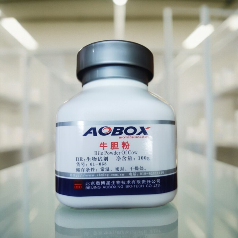 牛胆粉 BR100g 货号01-068 北京奥博星 生物试剂
