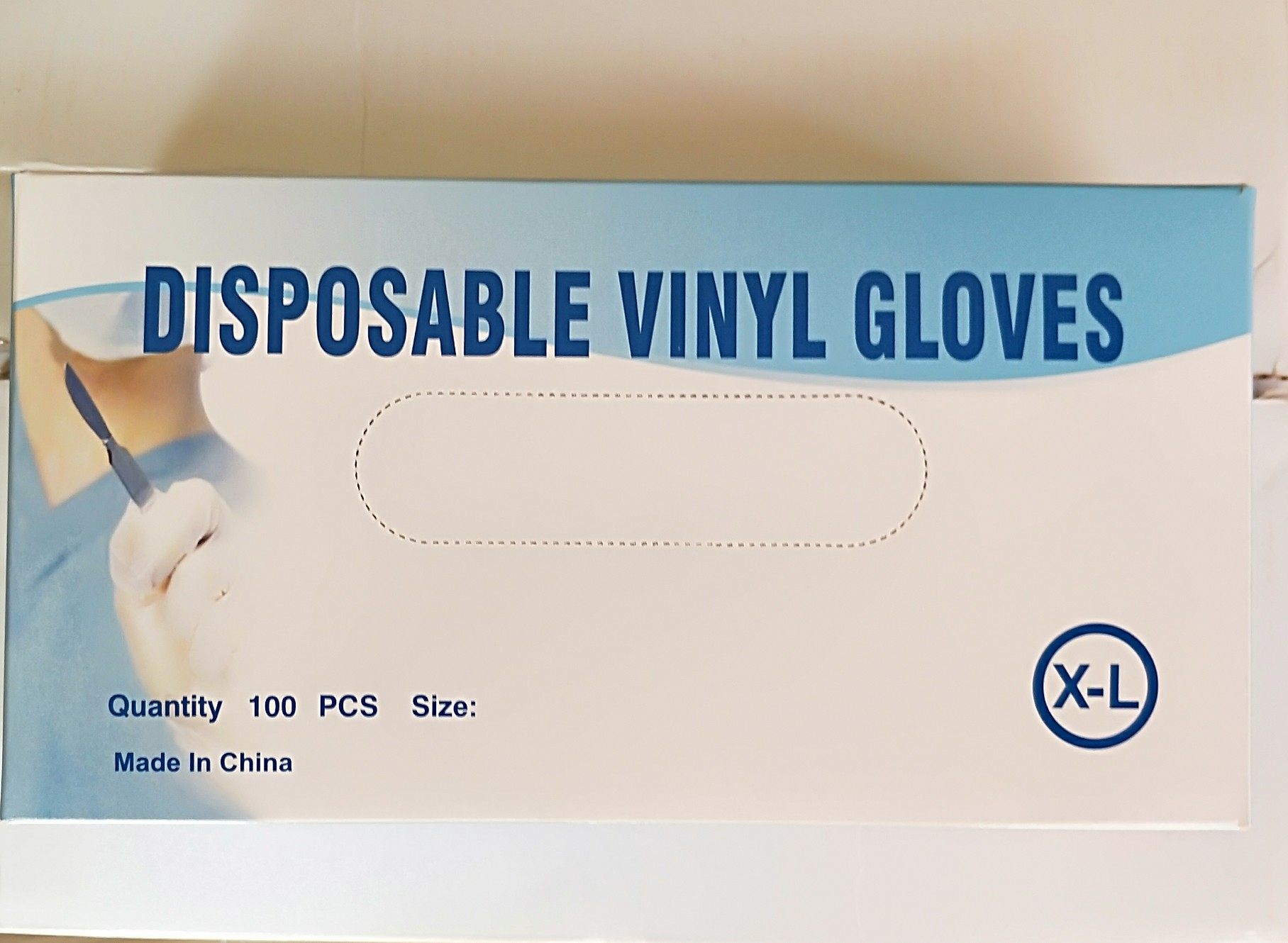 英科一次性PVC手套   一盒100只    实验耗材