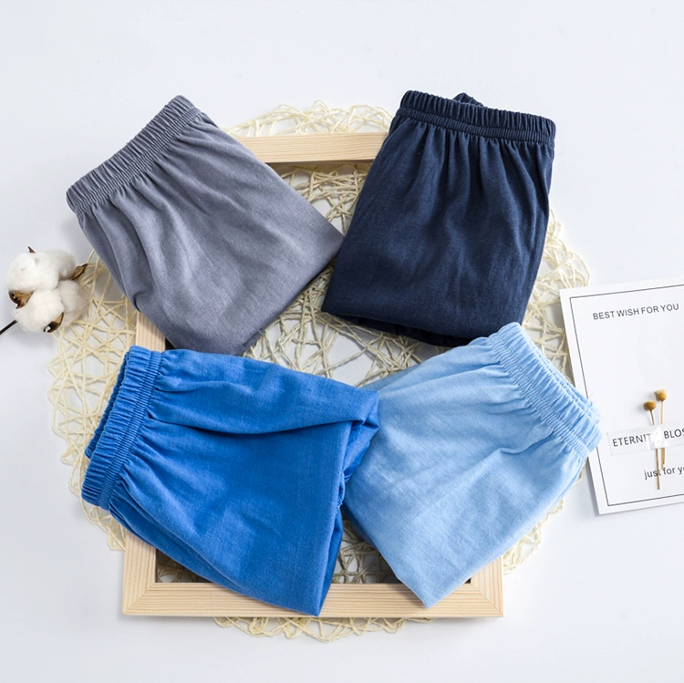 Đồ lót trung niên và trung niên nam cotton của cha đồ ​​lót cao tuổi eo cao cỡ lớn quần short tam giác nam quần lỏng cotton