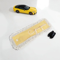 Dust push cover 24 inches 60 cm super clean bright cotton cleaning mop head luxury mop yellow flat canvas dust cloth head