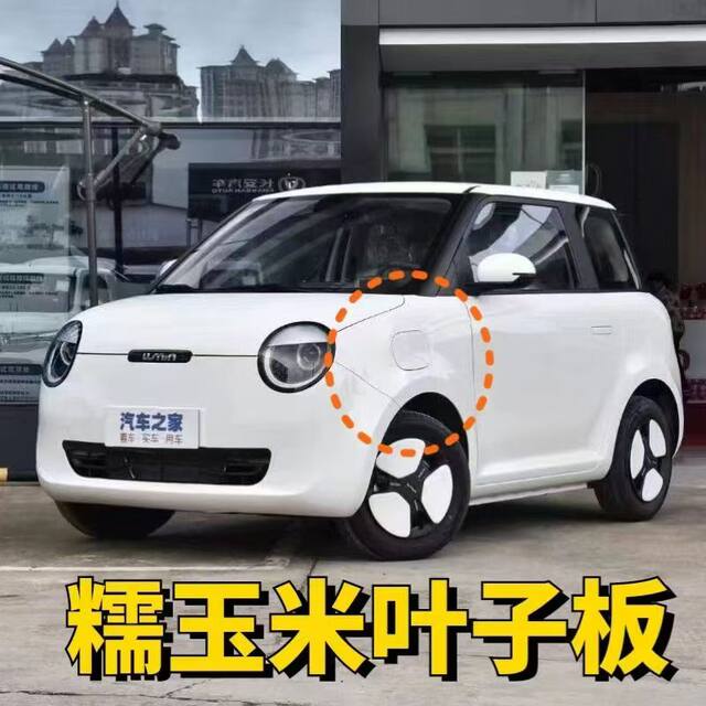 Suitable for Changan Lumin Fender, Wing Panel, Front Bumper Side Panel, Lumin Fender Paint