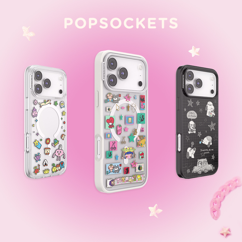Popsockets Popsockets Micro Daily Magnetic Anti-Fall Phone Case for Apple Iphone17/16Promax/Pro Popsockets Popsockets Micro Daily Magnetic Anti-Fall Phone Case for Apple Iphone17/16Promax/Pro