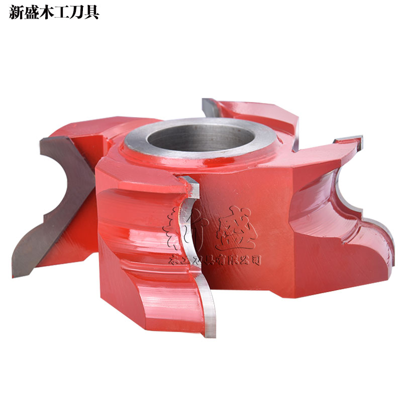 Woodworking tool alloy tungsten steel end milling forming knife solid wood wardrobe top hat countertop knife flower wire knife door buckle wire milling cutter